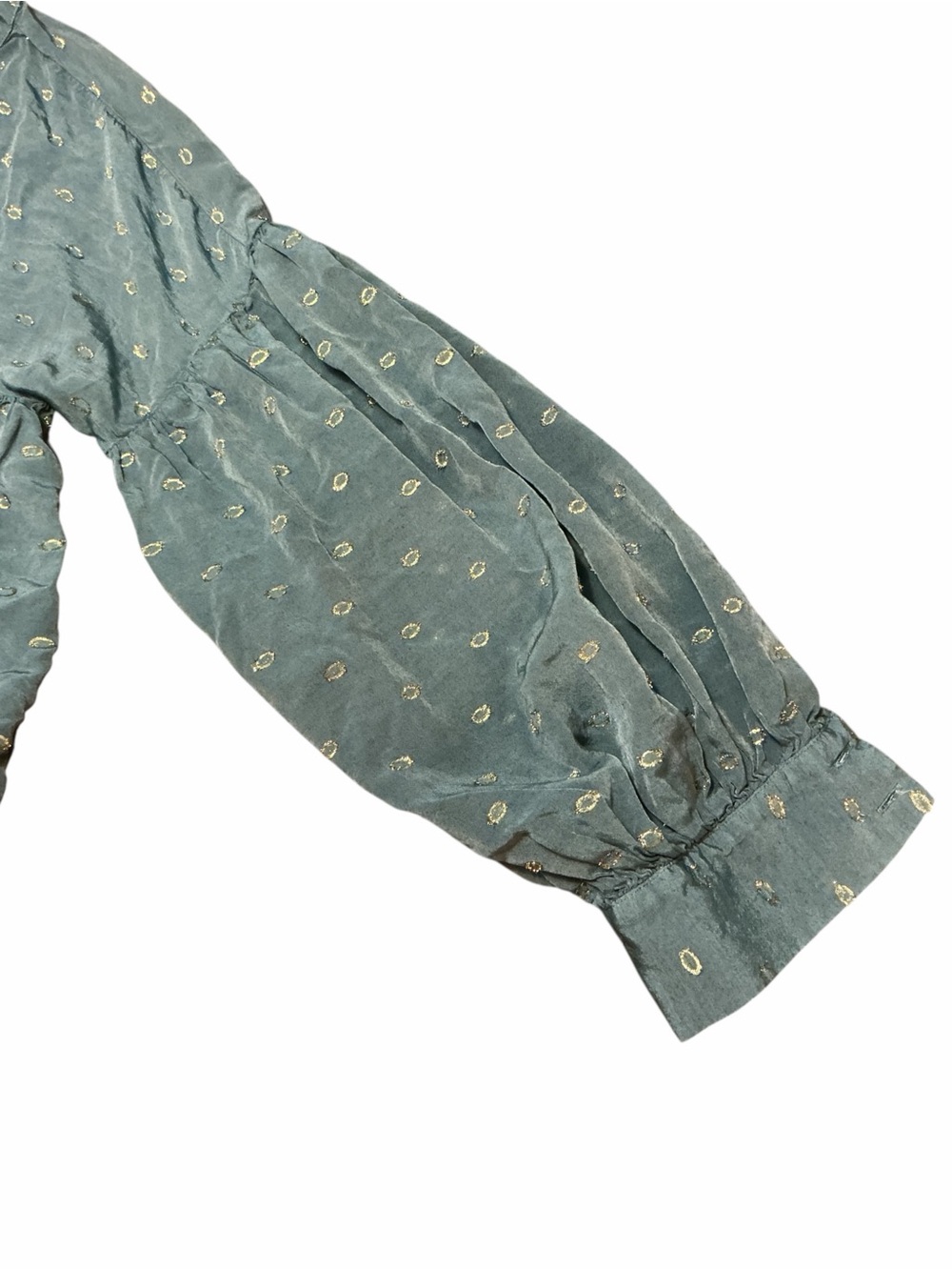 By Anthropologie Ruffled Peasant Crop Blouse - Picture 5 of 11